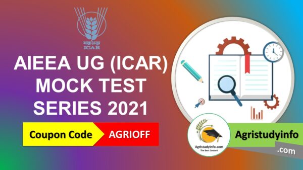 ICAR UG Mock Test series 2021