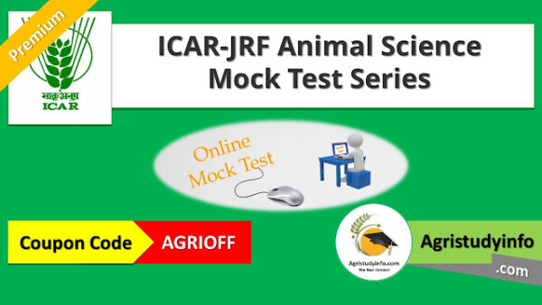 ICAR-JRF Animal Sciences Mock Test Series