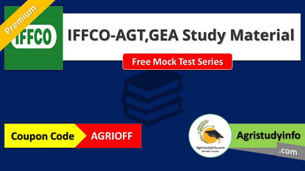 IFFCO AGT, GEA Study Material ith Free Mock Test Series