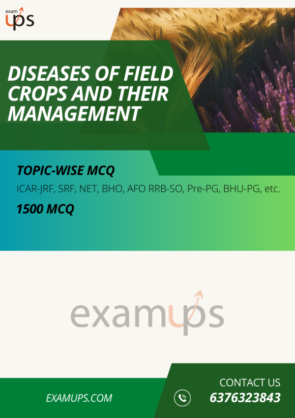 Topic-wise MCQ on Diseases of Field Crops and their Management - Pdf Download - Image 2