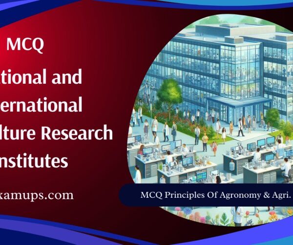 MCQ on National and International Research Institutes in India