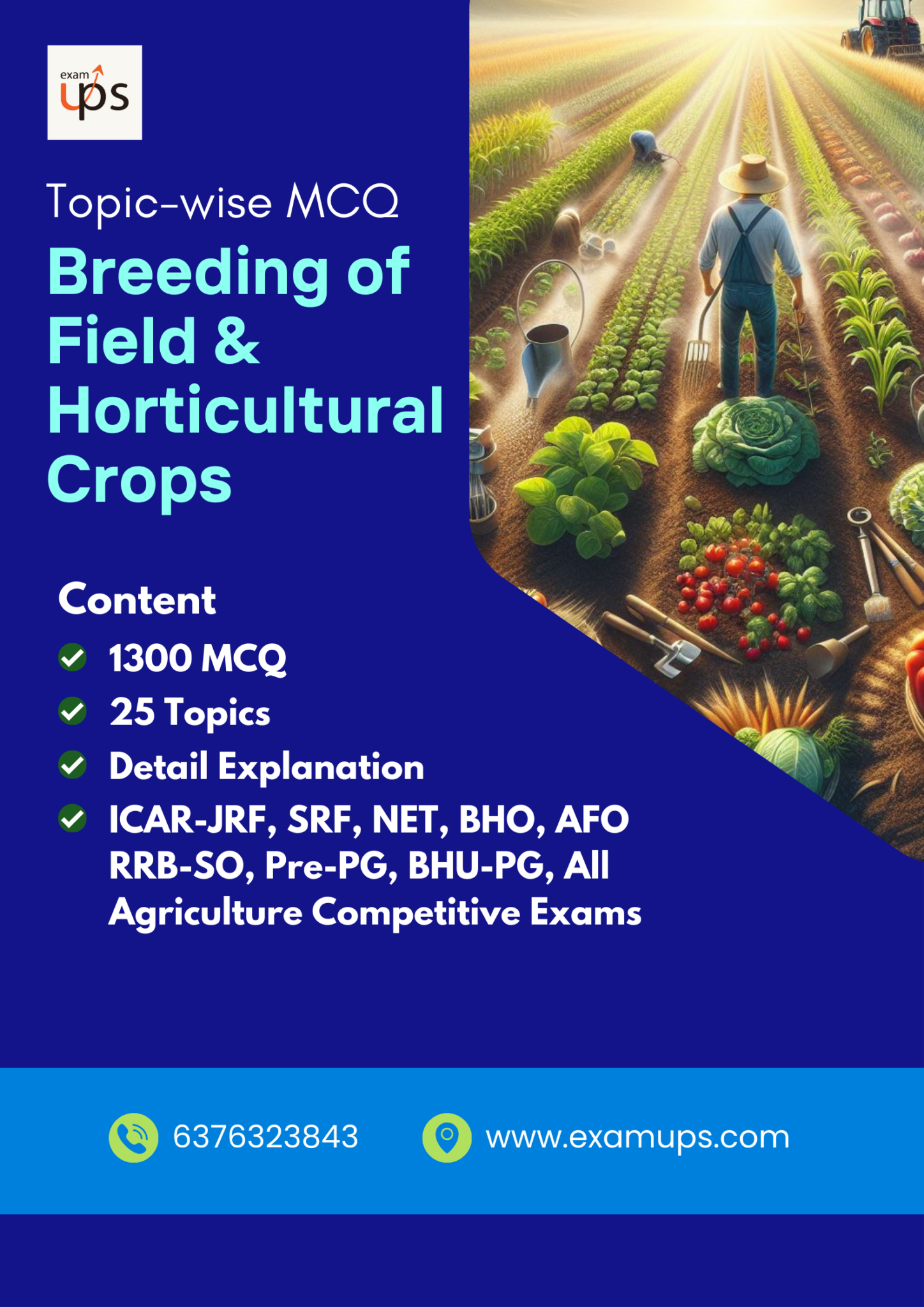 Topic-wise MCQ on Breeding of Field and Horticulture crop - Pdf ...