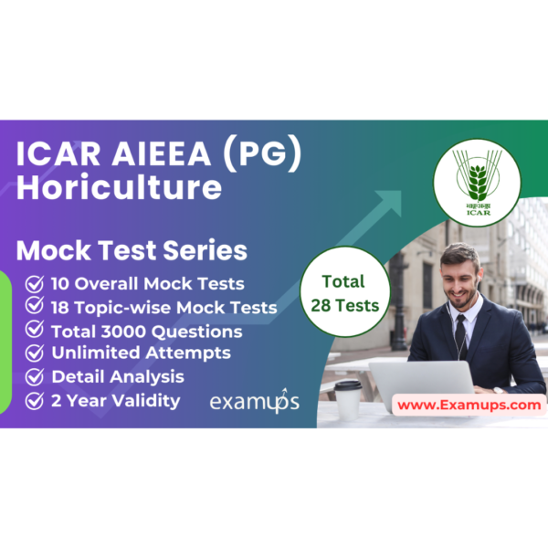 ICAR AIEEA (PG) Horticulture Mock Test Series