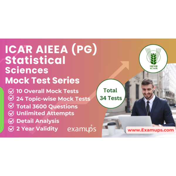 ICAR AIEEA (PG) Statistical Sciences Mock Test Series