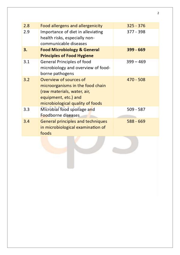 FSSAI Technical Officer Notes in English PDF Download - Image 4