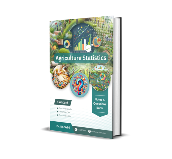 Agriculture Statistics Notes, Q&A, MCQ Pdf Download