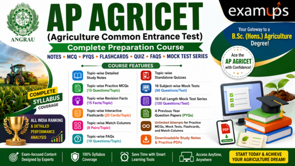 AP AGRICET - Rapid Revision One-Liners & Notes