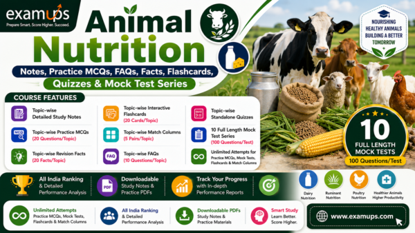 Animal Physiology - Topic Wise FAQs