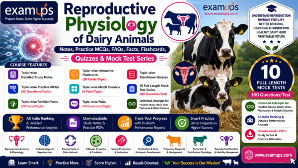 Reproductive Physiology - Topic Wise FAQs
